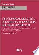 L'evoluzione dell'idea di famiglia alla vigilia del testo unificato. Unioni civili, convivenza more uxorio e patti di convicenza