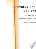L'evoluzione fonetica del Latino