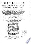 L' Historia Di Milano