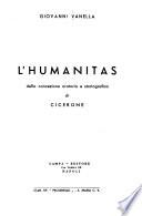 L'humanitas della concezione oratoria e storiografica di Cicerone