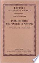 L'idea di bello nel pensiero di Platone