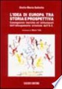 L'idea di Europa tra storia e prospettiva