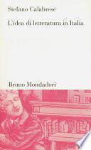 L'idea di letteratura in Italia