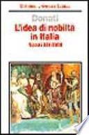 L'idea di nobiltà in Italia