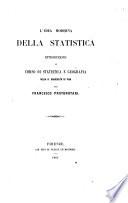 L'idea moderna della statistica introduzione al corso di statistica e geografia nella R. università di Pisa