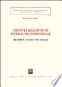 L'identità degli istituti d'istruzione confessionali