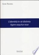 L'identità in sé distinta