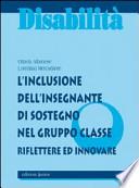 L' inclusione dell'insegnante di sostegno nel gruppo classe