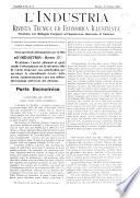 L'industria rivista tecnica ed economica illustrata
