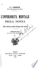 L'inferiorità mentale della donna
