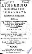 L'Inferno prigione, e rogo de' dannati