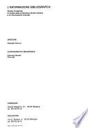L'Informazione bibliografica
