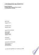 L'Informazione bibliografica