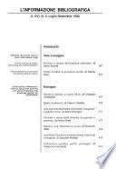 L'Informazione bibliografica