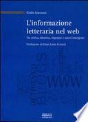 L'informazione letteraria nel web