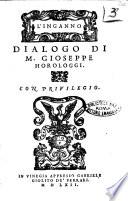 L'inganno dialogo di M. Gioseppe Horologgi