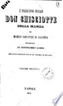 L'ingegnoso idalgo Don Chisciotte della Mancia di Michele Cervantes de Saavedra
