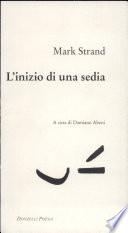L'inizio di una sedia. Testo inglese a fronte