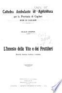 L'innesto della vite e dei fruttiferi