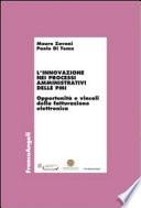 L'innovazione nei processi amministrativi delle PMI. Opportunità e vincoli della fatturazione elettronica