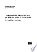 L'integrazione architettonica dei pannelli solari e fotovoltaici