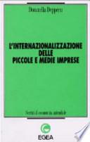 L'internazionalizzazione delle piccole e medie imprese