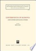 L'intervento in Kosovo