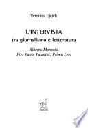 L'intervista tra giornalismo e letteratura