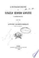 L' introduzione del Vangelo secondo Giovanni commentata