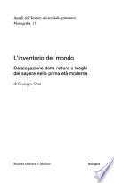 L'inventario del mondo