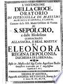 L'invenzione della croce