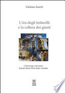 L'ira degli imbecilli e la collera dei giusti. L'hommage a Bernanos di Jean Marie Pirot detto Arcabas