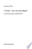 L'ironia--mio vizio mia allegria