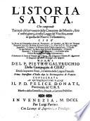 L'istoria santa. Finalmente la storia de' pontefici di S. Pietro, sino al regnante Clemente XI. Aggiuntavi la spiegatione de' punti controversi nella religione ... Divisa in 4 tomi, e tradotta dalla lingua Francese. I. impressione d'Italia dopo la decimaquarta di Francia