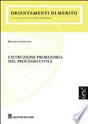 L'istruzione probatoria nel processo civile