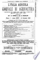 L' Italia agricola giornale di agricoltura