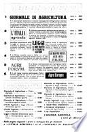 L'Italia agricola