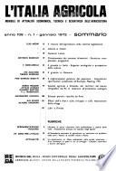 L'Italia agricola