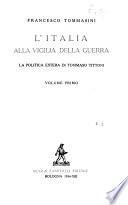 L'Italia alla vigilia della guerra