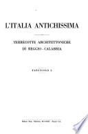 L'Italia antichissima