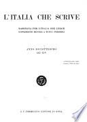 L'Italia che scrive