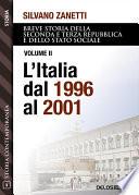 L'Italia dal 1996 al 2001