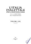 L'Italia dialettale