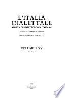 L'Italia dialettale