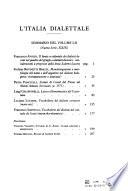 L'Italia dialettale