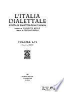 L'Italia dialettale
