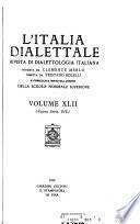 L'Italia dialettale