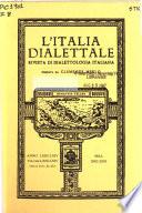 L'Italia dialettale