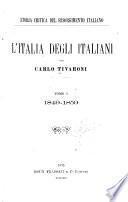 L'Italia durante il dominio francese