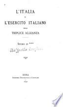 L'Italia e l'esercito italiano nella triplice alleanza